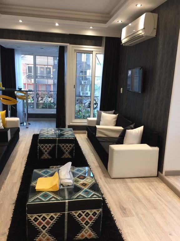 Luxury Mohandeseen Apartment Kairó Kültér fotó